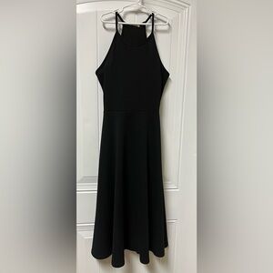 Ladies Olivia Rae, black, fit and flare dress.  Gently worn. Size medium.